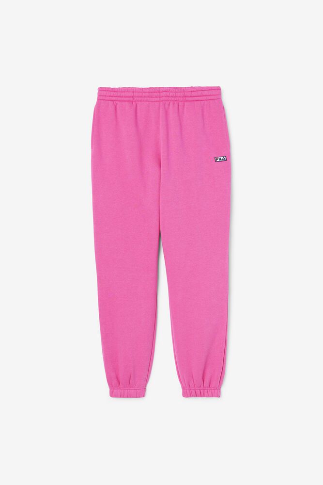 Fila Nohavice Damske Lassie Jogger Ruzove - KXNRA4319